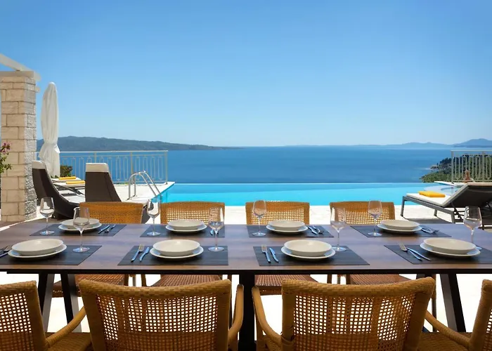 Luxury Penelope With Pool At Kerasia, CorfuVilla